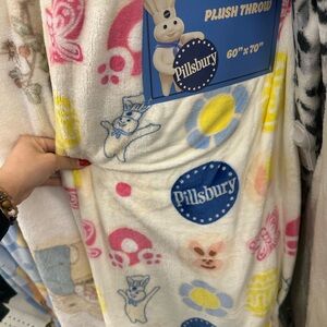 Pillsbury Easter Bunny Plush Throw